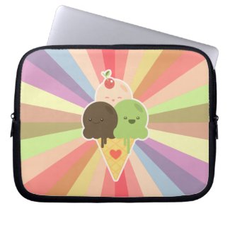 Kawaii Ice Cream Cartoon electronicsbag