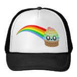 KAWAII ICE CREAM CONE RAINBOW CUTENESS hats