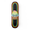 KAWAII ICE CREAM CONE RAINBOW DECK skateboards