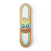 KAWAII ICE CREAM CONE RAINBOW DELICIOUS DECK skateboards