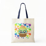 Kawaii Ice Cream Cone Rainbow Dots bags