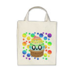 Kawaii Ice Cream Cone Rainbow Dots bags