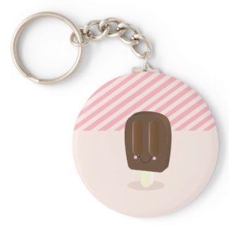 Kawaii Ice Cream Keychain keychain