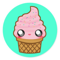 Kawaii Ice Cream stickers by kawaii Kawaii Ice Cream stickers