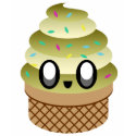 KAWAII ICE CREAM TWIST CONE t-shirts