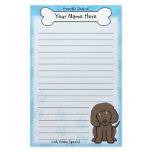Kawaii Irish Water Spaniel Stationery