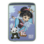 Kawaii Izumi the Geisha Girl Chibi 13" Mac Air ipad sleeves