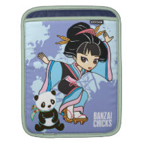Kawaii Izumi the Geisha Girl Chibi iPad Sleeve