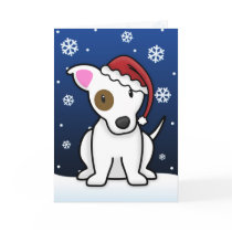 Kawaii Jack Russell Christmas Card by MenagerieMayhem Kawaii Jack Russell Christmas Card