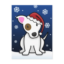 Kawaii Jack Russell Christmas Postcard