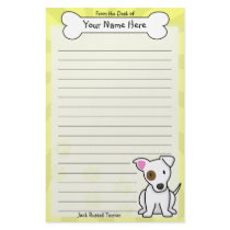 Kawaii Jack Russell Stationery (Eye Patch)