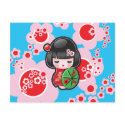 Kawaii Japanese Doll postcards
