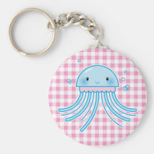 Kawaii jellyfish keychains