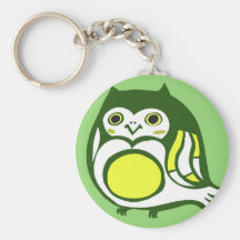 Kawaii Kitschy Owl Key Chain