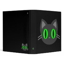 Kawaii Kitty Halloween binders