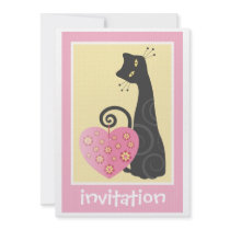 Kawaii Kitty invitation
