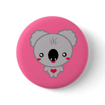 Kawaii Koala Bear buttons
