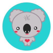 Kawaii Koala Bear stickers