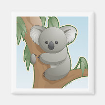 Kawaii Koala Refrigerator Magnet