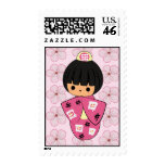 Kawaii Kokeshi Doll Stamps