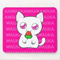 Kawaii Koneko Mousepad by Koneko_chan Kawaii Koneko Mousepad