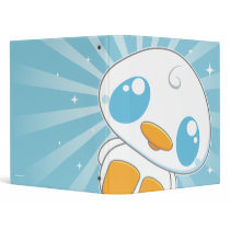 Kawaii Kuties - Lil' White Duckie 1" Binder