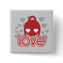 Kawaii Love button