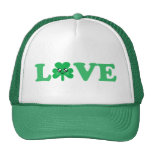 KAWAII LOVE SHAMROCK LUCKY IRISH hats