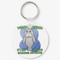Kawaii Manatee Keychain by ZoologicallyInclined Kawaii Manatee Keychain