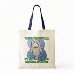 Kawaii Manatee Tote Bag