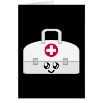 KAWAII MEDICAL NURSE BAG HAPPY FACE cards by kawaiifiveo KAWAII MEDICAL NURSE BAG HAPPY FACE cards