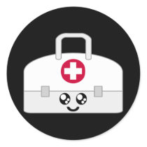 KAWAII MEDICAL NURSE BAG HAPPY FACE stickers by kawaiifiveo KAWAII MEDICAL NURSE BAG HAPPY FACE stickers
