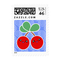 Kawaii Merry Cherries postage by megakawaii Kawaii Merry Cherries postage