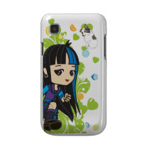 Kawaii Mika the Punk Girl Chibi Android Samsung Galaxy Cover