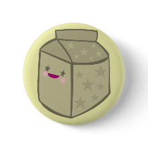 kawaii milk carton chocolate happy cute face buttons by kawaiifiveo kawaii milk carton chocolate happy cute face buttons