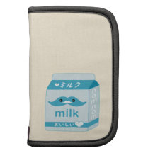 Kawaii Milk Mustache Carton Planner
