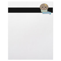 kawaii muffy muffin letterhead design