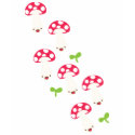 Kawaii Mushroom V Neck T-Shirt