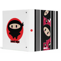 Kawaii Ninja Binder by aikiri Kawaii Ninja Binder