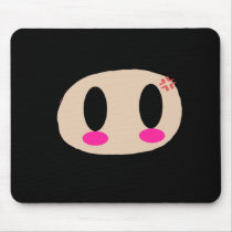 Kawaii Ninja Face Mousepad mousepads