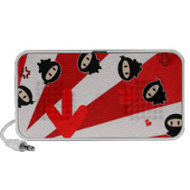 Kawaii Ninja Flipz Doodle Speaker speakers