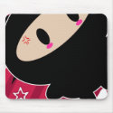 Kawaii Ninja III Mouse Pad mousepads