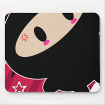 Kawaii Ninja III Mouse Pad mousepads