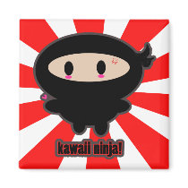 Kawaii Ninja Magnet