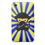Kawaii Ninja Monkey Case-Mate iPhone 3 Case