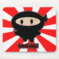 Kawaii Ninja Mousepad mousepads