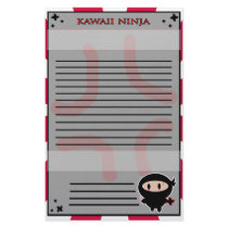 Kawaii Ninja Stationery