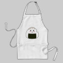 Kawaii "Onigiri" Rice Ball with Bitemark aprons