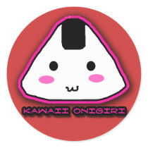 Kawaii Onigiri Sticker
