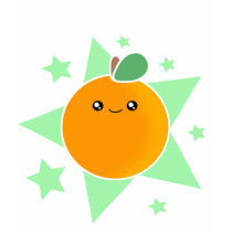 Kawaii Orange Fruit Shirt by megakawaii Kawaii Orange Fruit Shirt